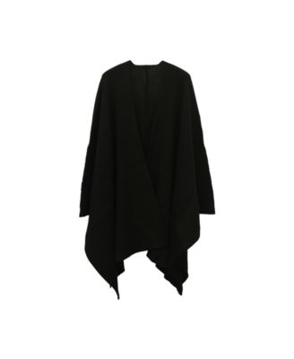 MICHAEL Michael Kors Open-Front Rib Ruana Wrap