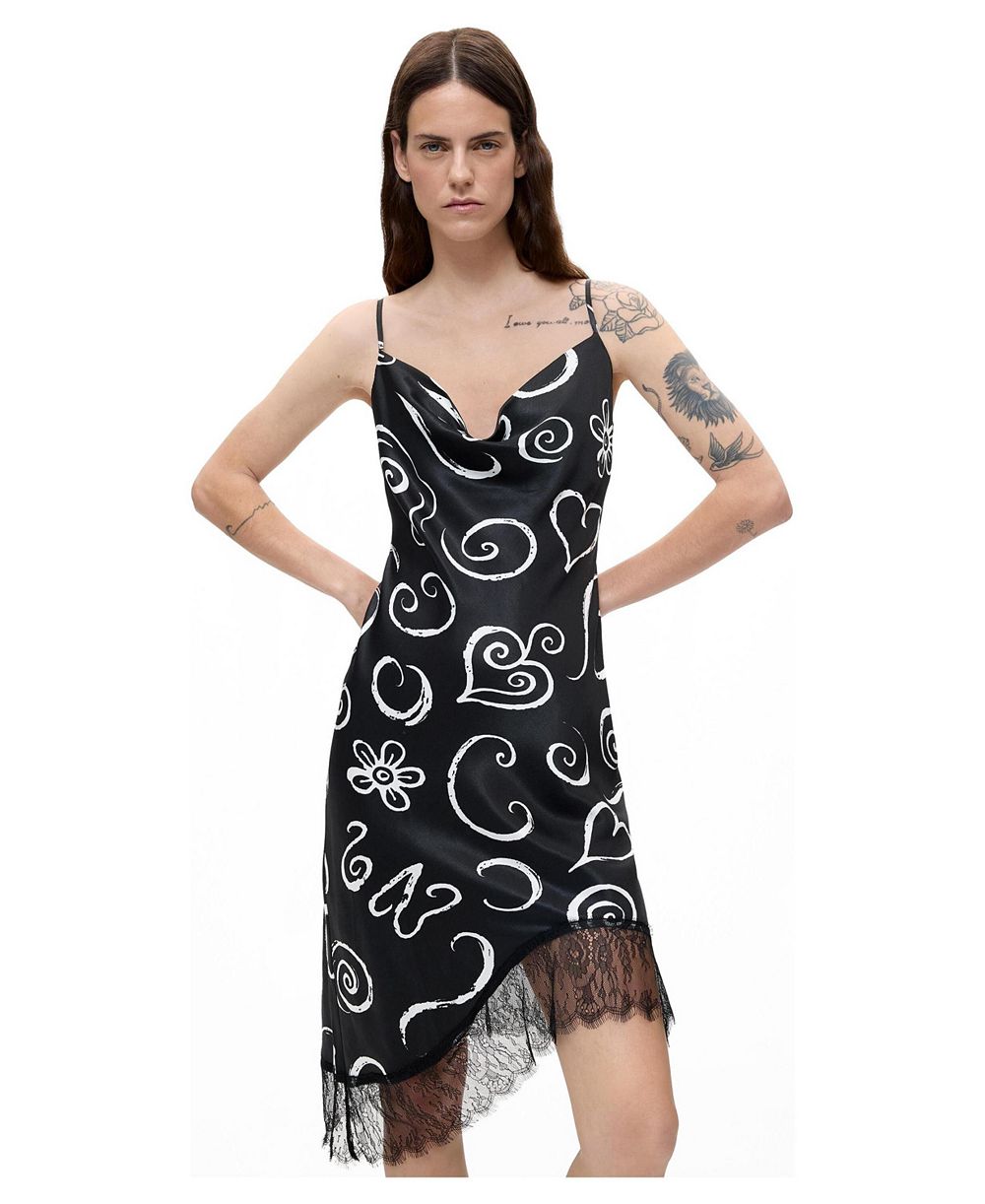 Женское джинсовое платье Desigual Sleeveless Denim Dress