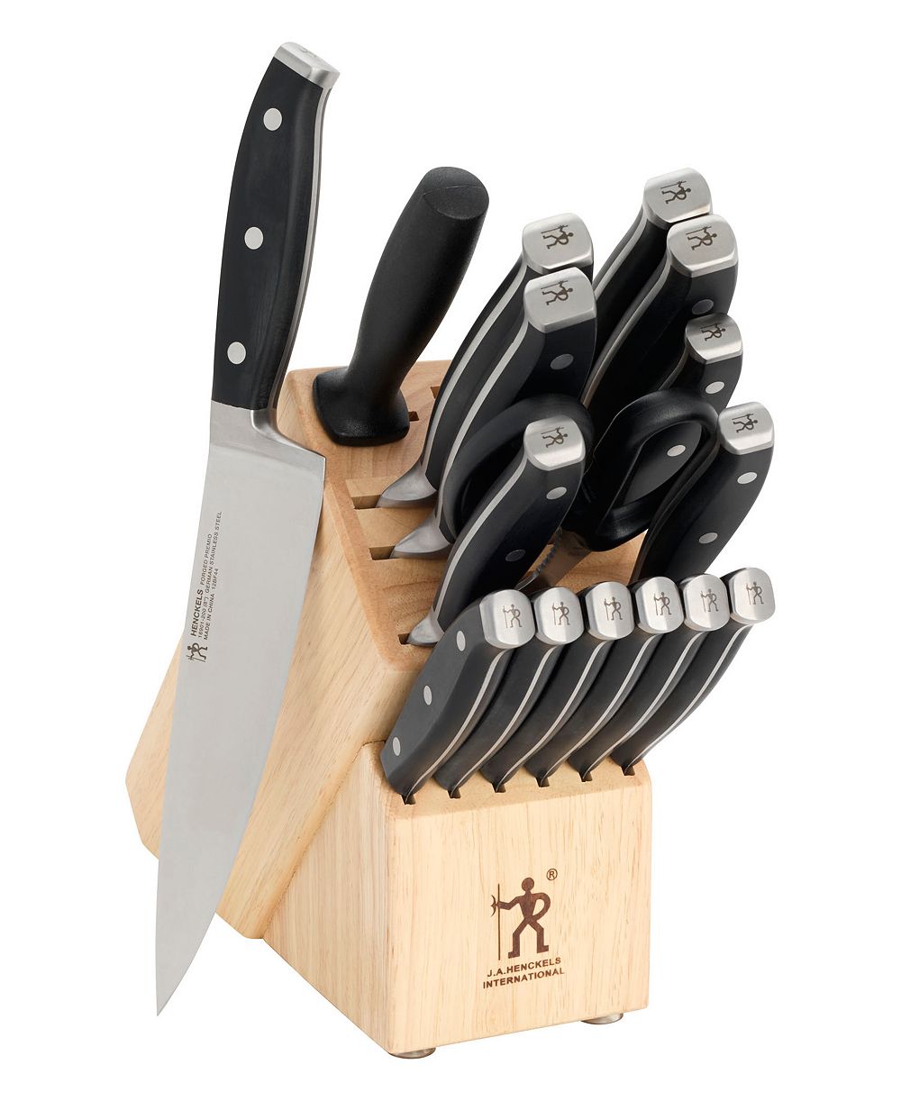 Henckels Forged Premio 17-Piece Knife Block Set