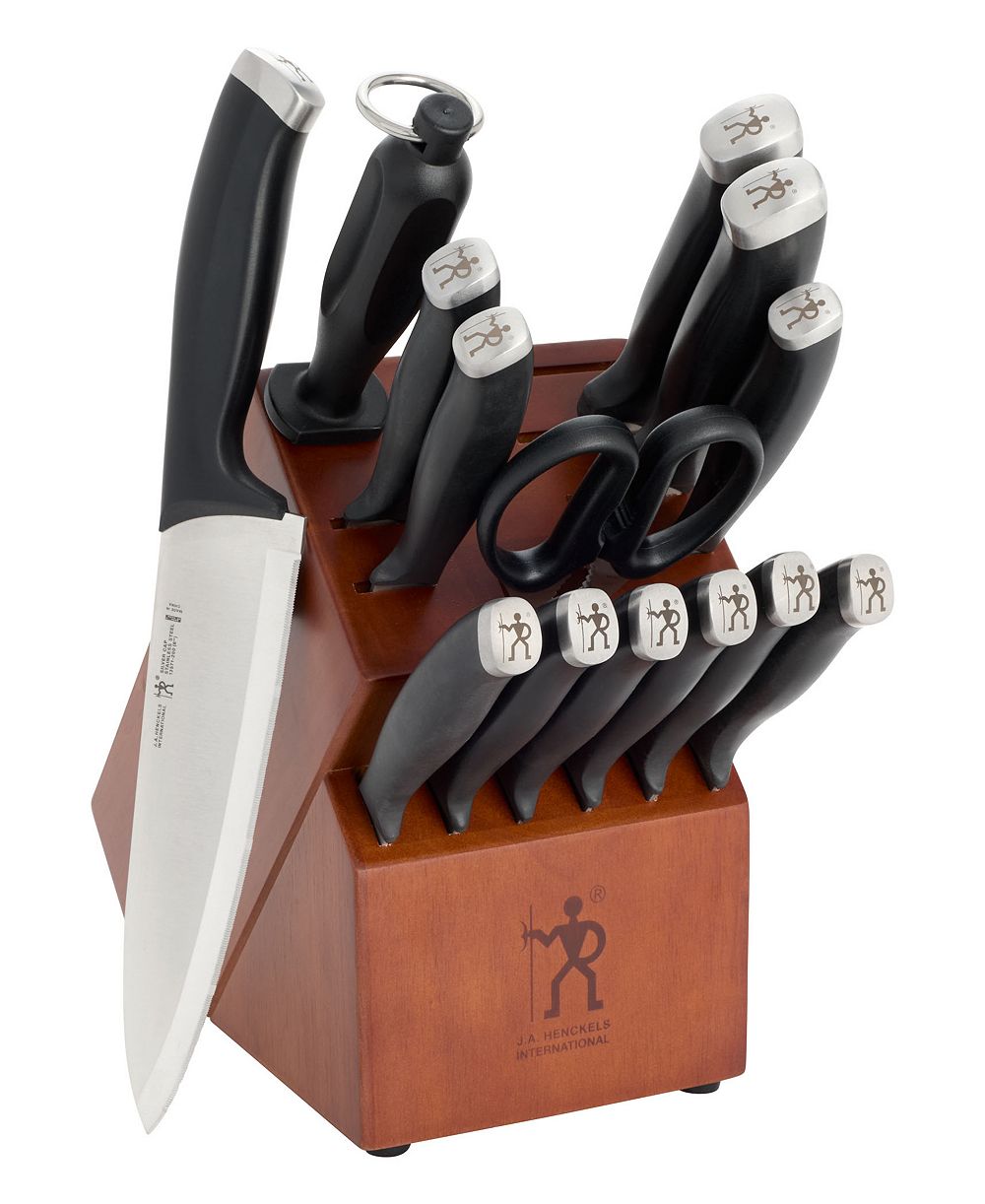 Henckels Silvercap 15-Piece Knife Block Set