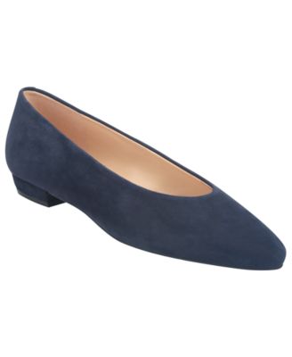 Navy Suede