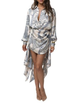 JLUXLABEL Women's Print Ameena Print Skirt Set