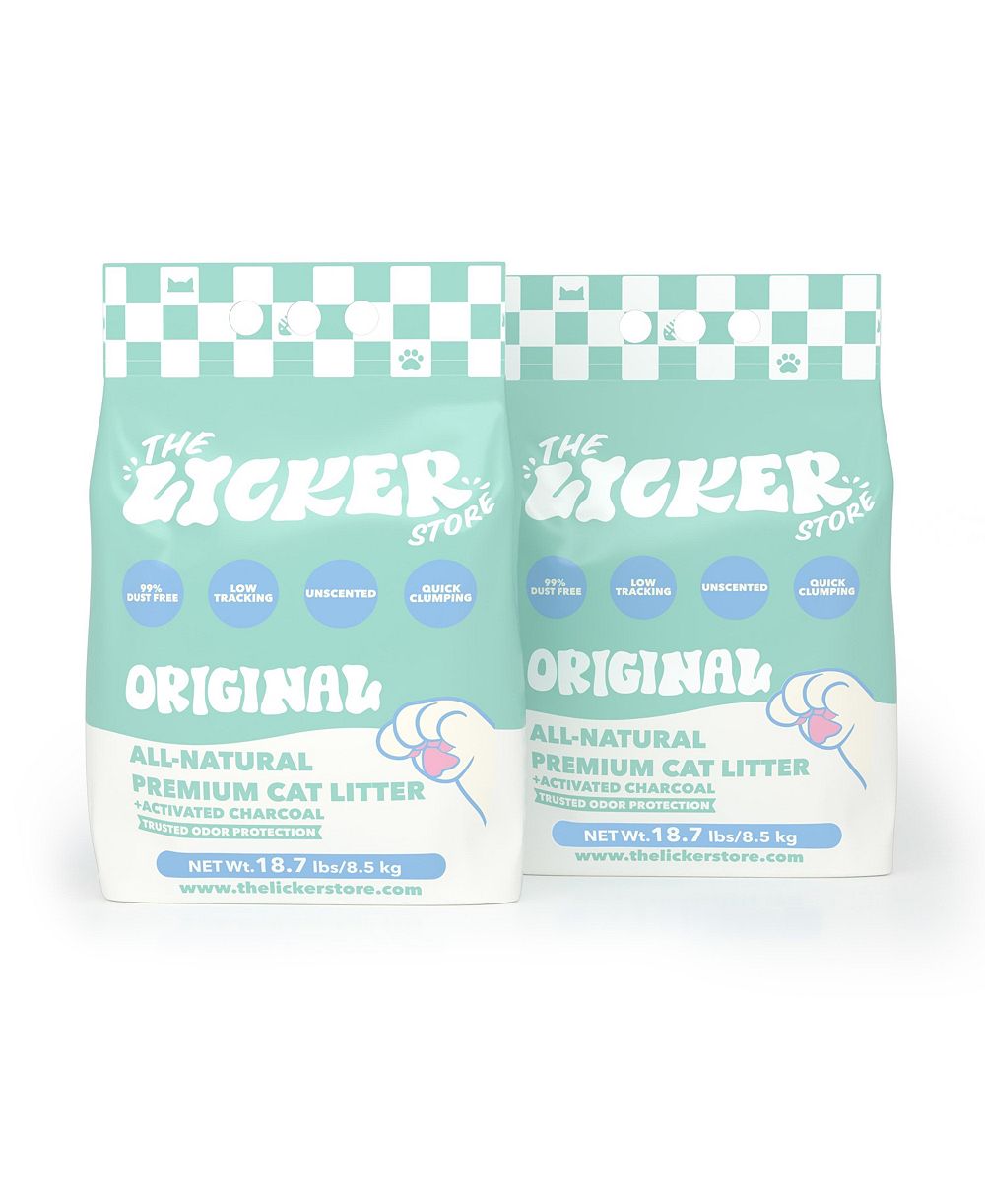 THE LICKER STORE Наполнитель для кошачьего туалета с активированным углем