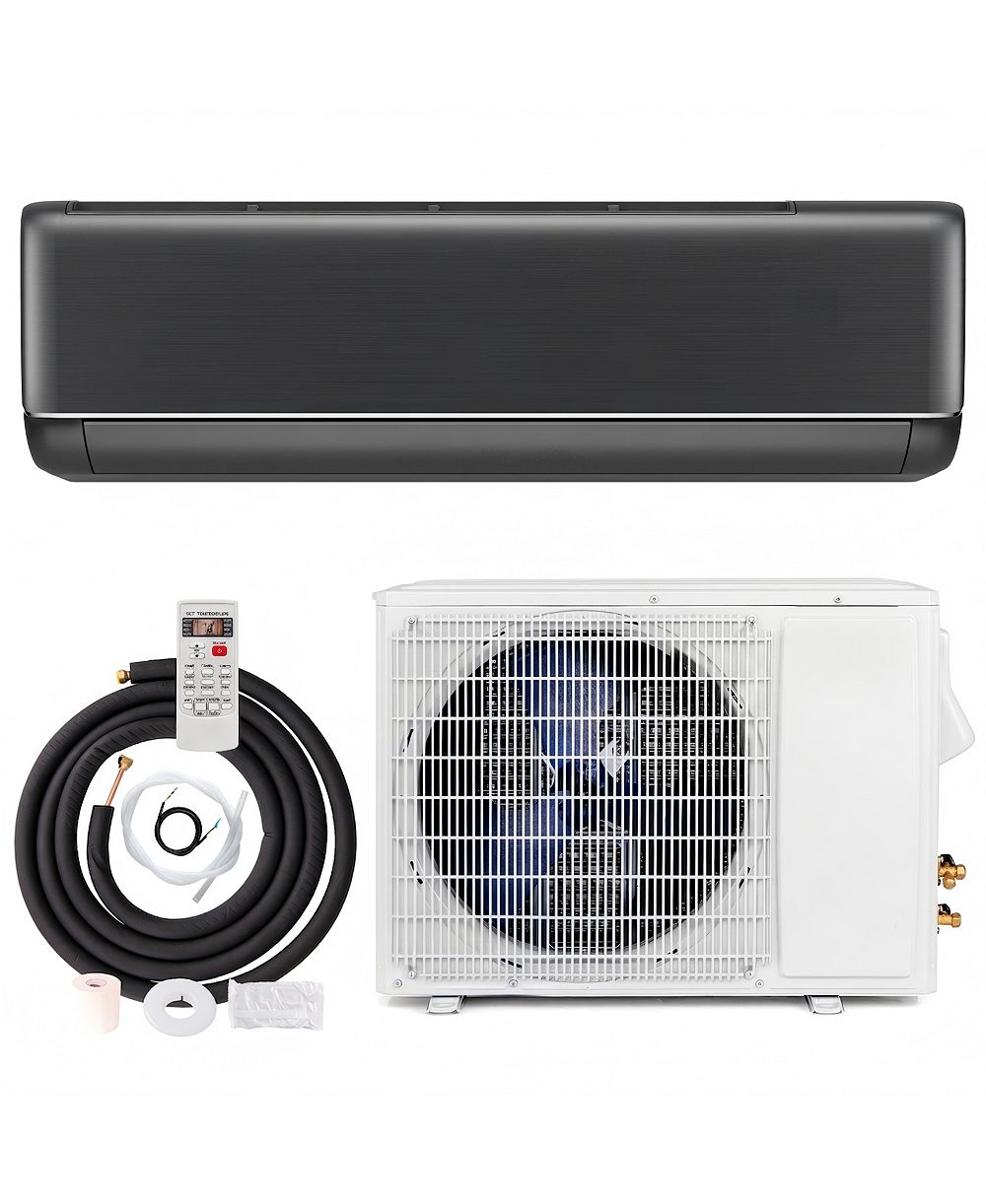 Мини-сплит кондиционер SUGIFT для спальни, 17000 BTU, 21 SEER2, 208-230V