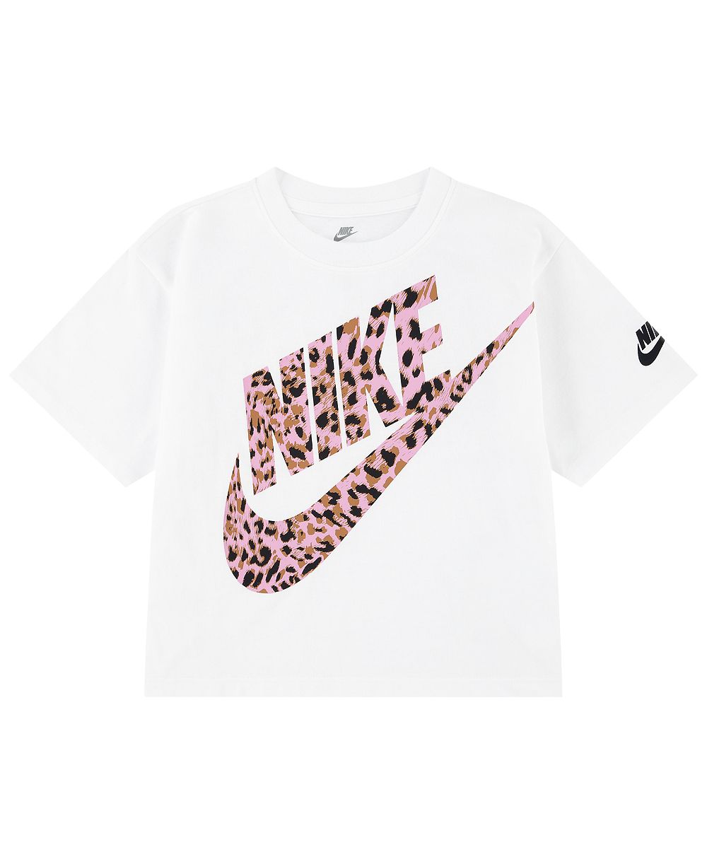Nike Girls' 4-6X Animal Short-Sleeve T-Shirt
