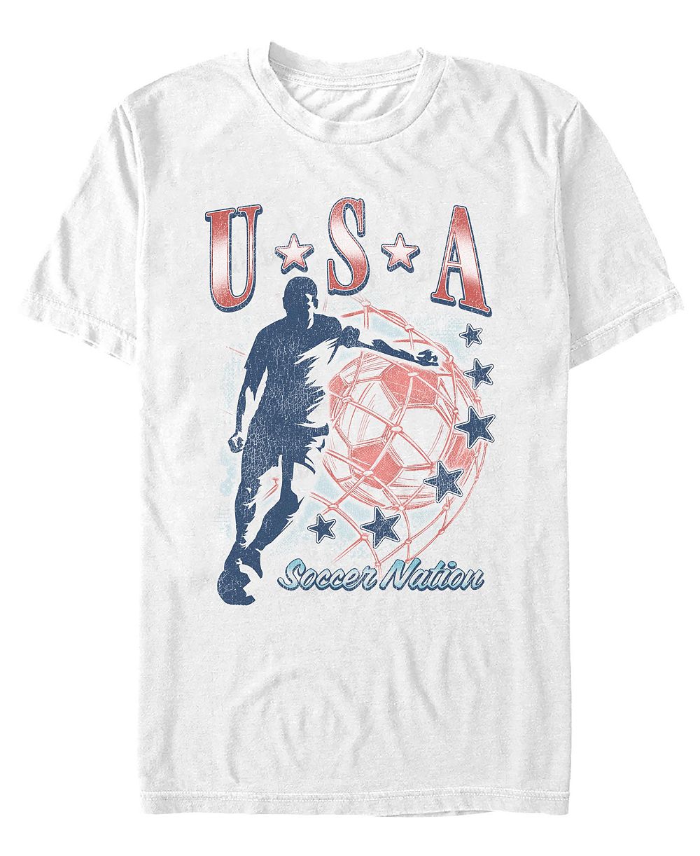 Fifth Sun Men's Soccer Nation Graphic T-Shirt