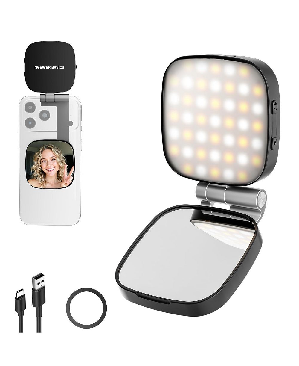 LED видеосвет Neewer NL45B, 2W, CRI95, Bi Color для iPhone