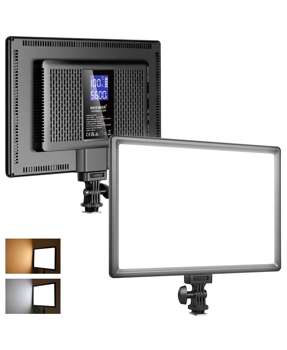Видеосвет Neewer LED с 192 LED, 20W, 4000mAh