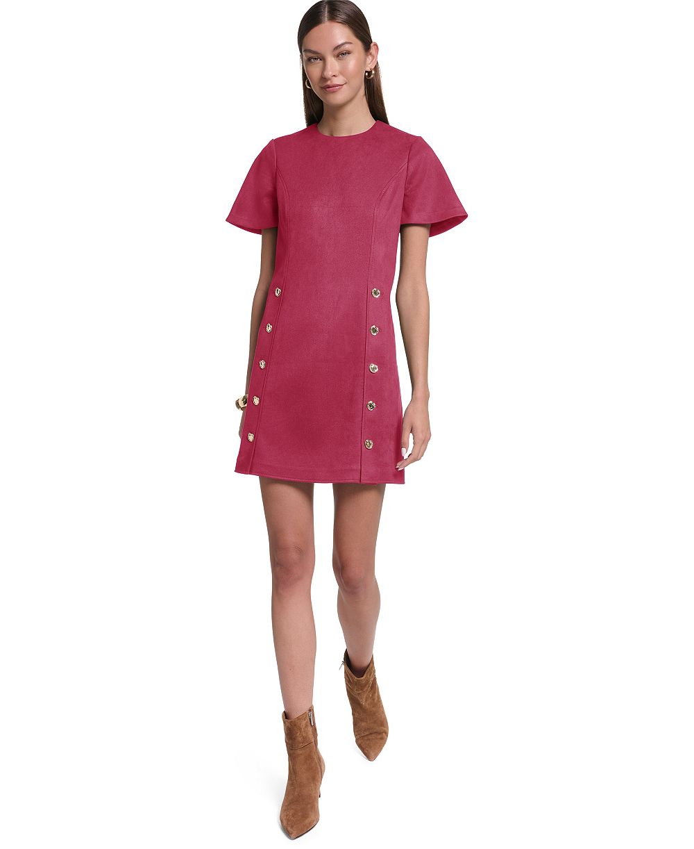 Женское платье Halston Crew Neck Shift