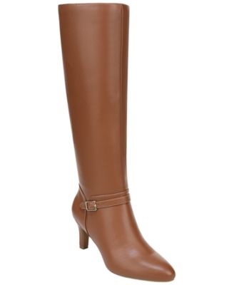 Женские высокие сапоги LifeStride Glenore Zip Wide Calf Tall Almond Toe