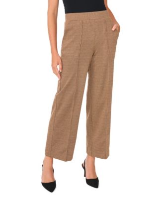 Женские широкие брюки Vince Camuto Women's High-Rise Pintuck Wide-Leg
