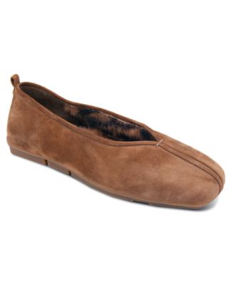 Женские плоские туфли ASH Breeze с мехом, без застежки