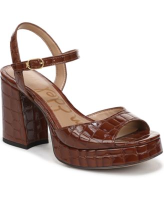 Caramel Croco Leather