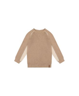 Deux par Deux Toddler Boy 2T- 5T Brushed Jersey Top with Raglan Sleeves