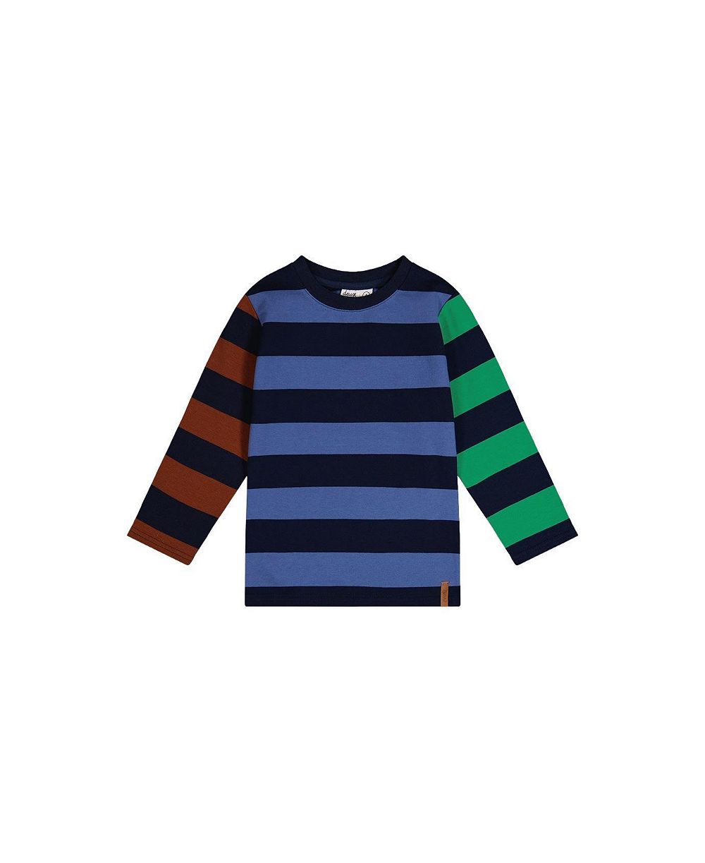 Deux par Deux Детский лонгслит T-Shirt Large Striped 2T -5T