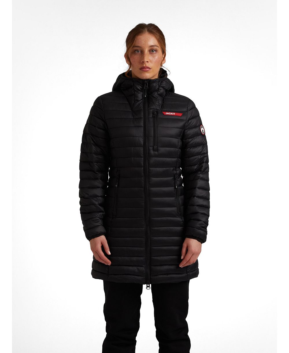 JACK1T Women's Satell1Te Longline Hooded Jacket