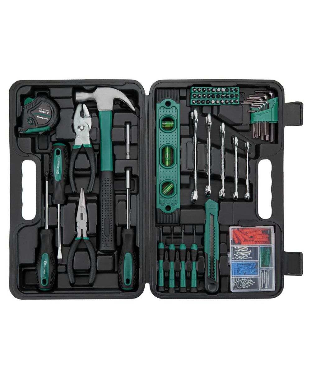 XDOVET Home Hand Tool Set Toolbox Household Repair Tool Kit