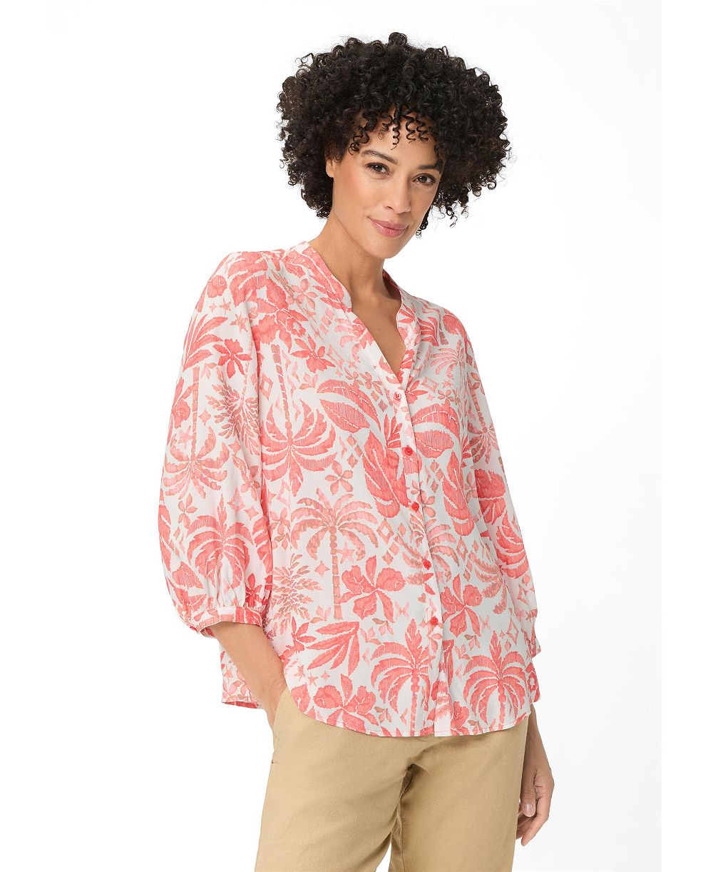 Туника-рубашка Olsen Women's Ornamental Botanic Print