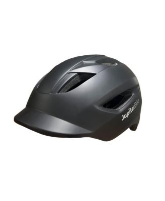 JupiterBike Helmet w/ LED Light and Integrated Visor