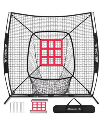 Сетка для бейсбола и софтбола AOLIGEIJS 7x7 ft с сумкой
