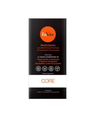 InviteHealth Core Foundation Multivitamin 30 Day VitaPak Regimen 2 Tablets and 1 Vegetarian Capsule per VitaPak