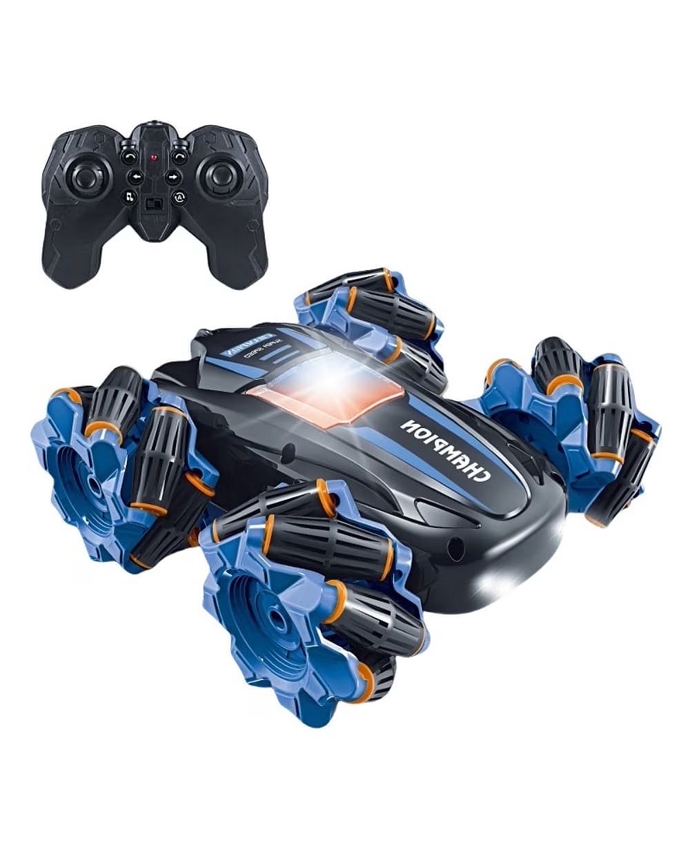Cowin 4WD RC Stunt Car with LED Lights and 360-Degree Spins