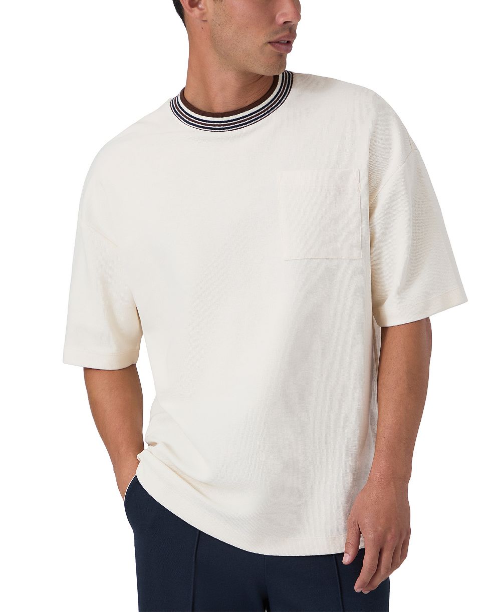 GUESS Men's Jacques Relaxed-Fit Dropped-Shoulder T-Shirt