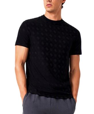 GUESS Men's Theo Allover-Monogram Classic-Fit T-Shirt
