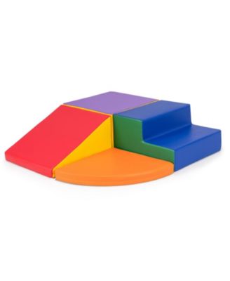 GOUUN 4 Piece Climb and Crawl Foam Block Play Set for Infant Baby Tummy Time