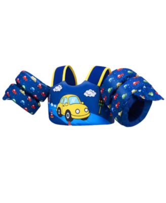 H-blue car water wings