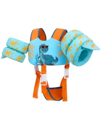G-light blue dinosaur crotch strap