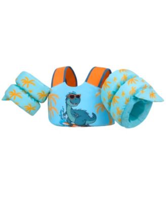 G-light blue dinosaur water wings