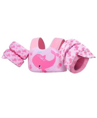 A-pink whale water wings