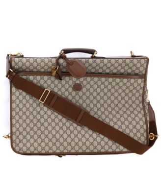 Pre-Owned Gucci Retro Interlocking G Garment Bag GG Coated Canvas