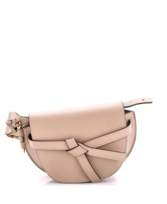 Pre-Owned Loewe Small Gate Dual Shoulder Bag Leather