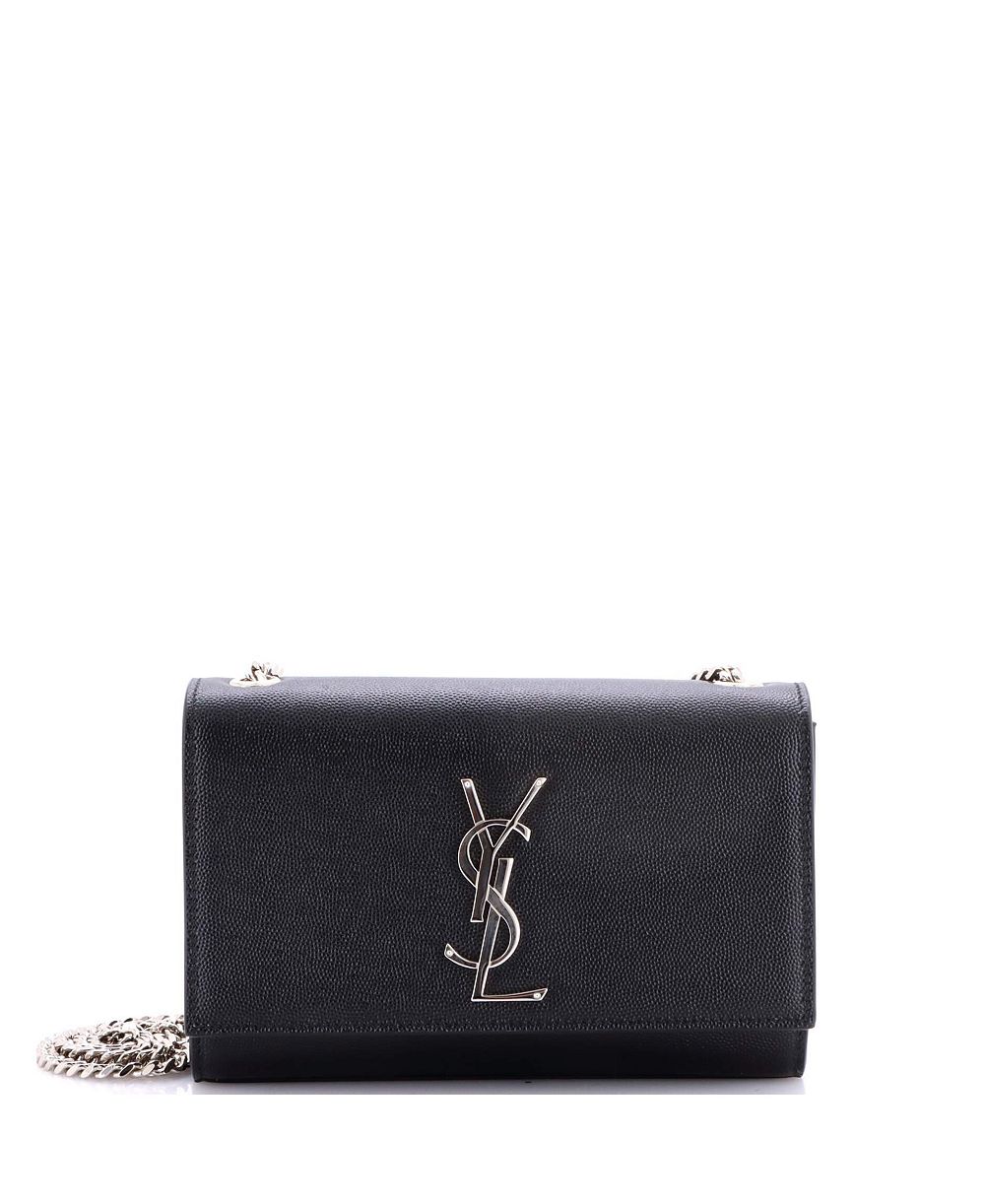 Б/у сумка через плечо Saint Laurent Small Classic Monogram из зернистой кожи