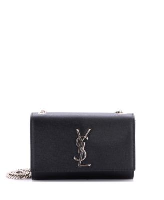 Б/у сумка через плечо Saint Laurent Small Classic Monogram из зернистой кожи