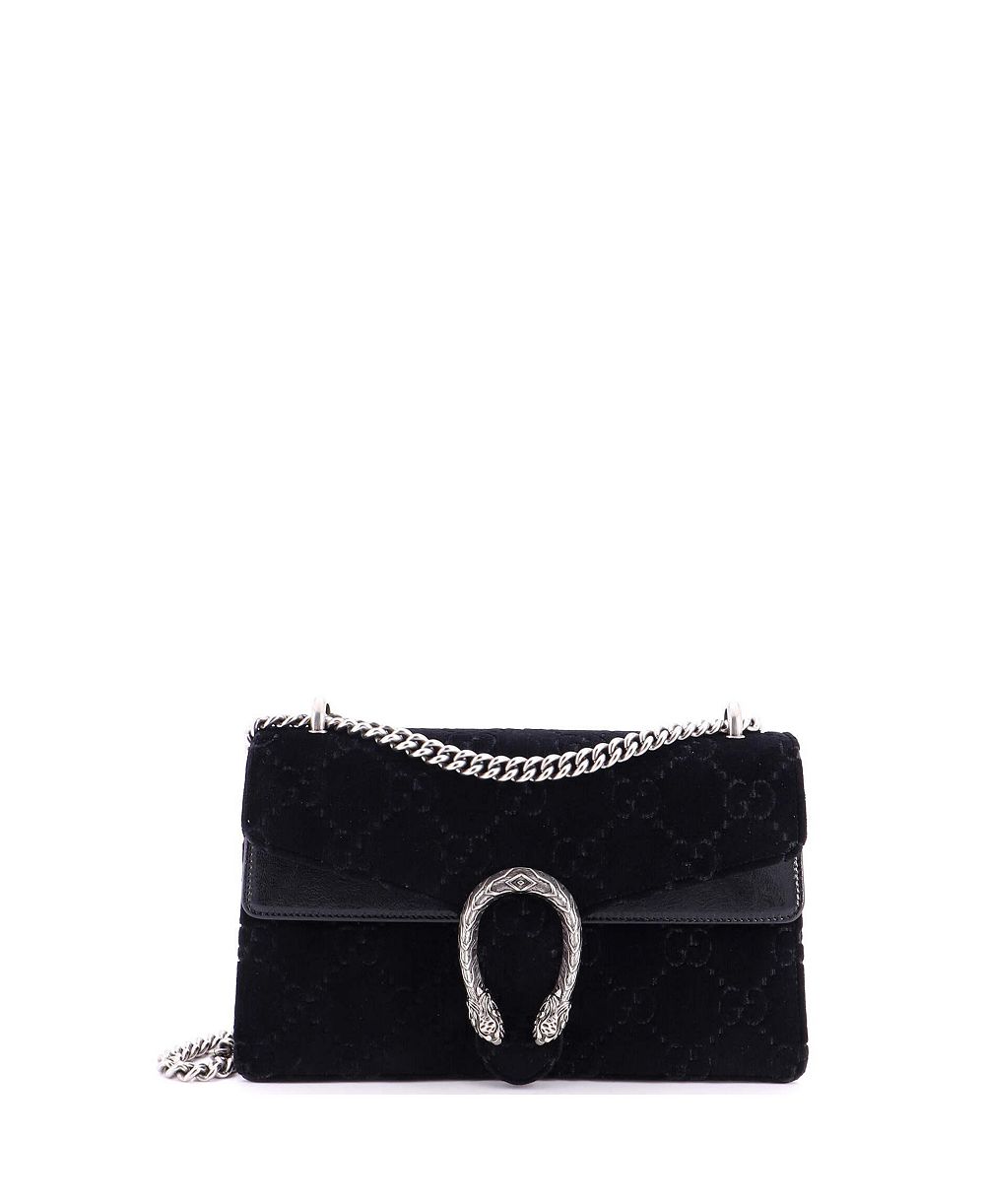 Pre-Owned Gucci Small Dionysus Bag GG Velvet