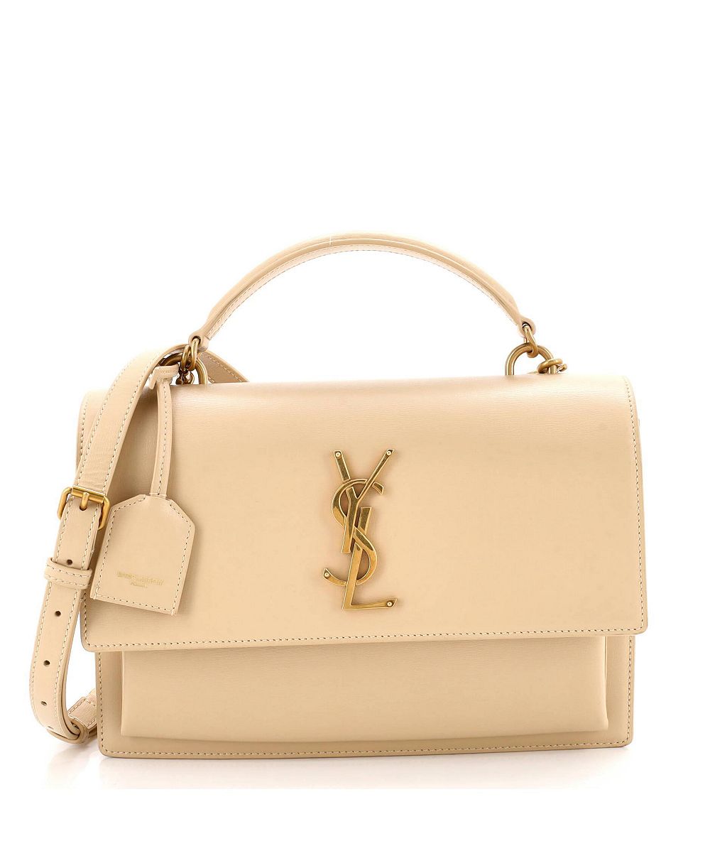 Pre-Owned Saint Laurent Sunset сумка через плечо кожаная, средняя