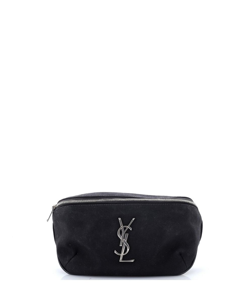 Pre-Owned Saint Laurent Classic Monogram Belt Bag Canvas