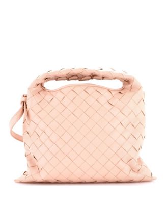 Pre-Owned Bottega Veneta Мини-сумка Hop Top Handle Intrecciato Nappa