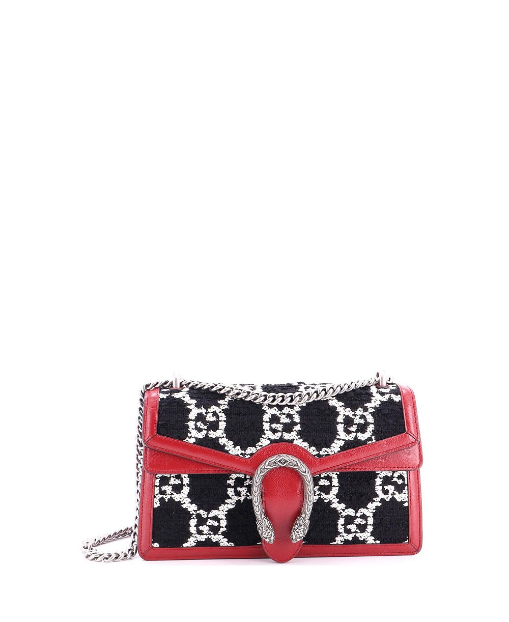Бренд Pre-Owned Gucci сумка Dionysus Small GG Tweed