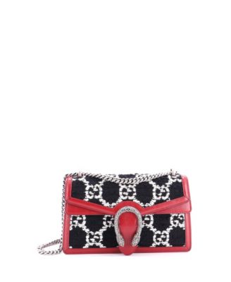 Бренд Pre-Owned Gucci сумка Dionysus Small GG Tweed