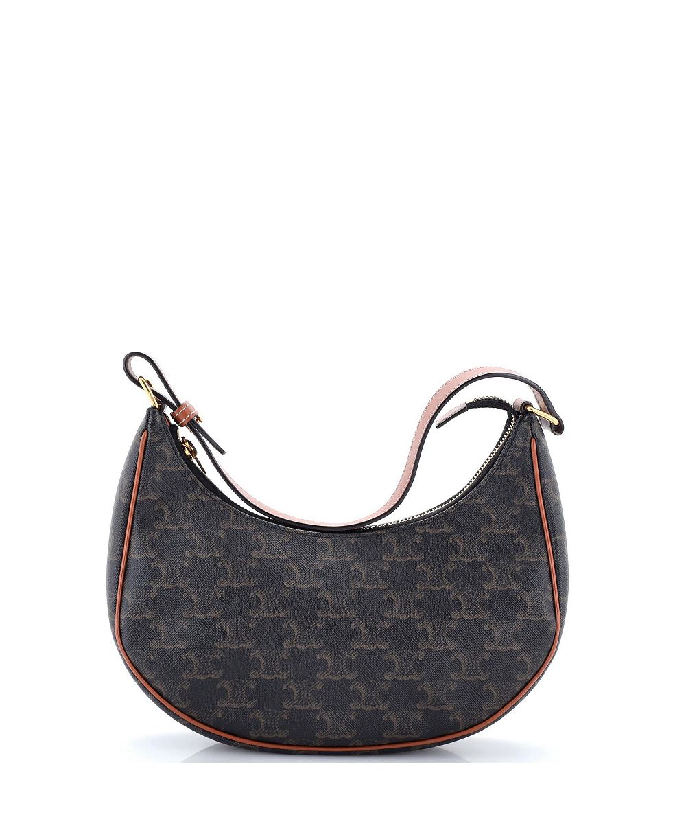 Celine Ava Bag Triomphe, сумка из покрытого холста, б/у