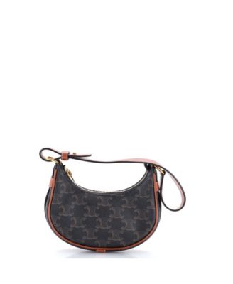 Pre-Owned Celine мини-сумка Ava Triomphe из покрытия Canvas