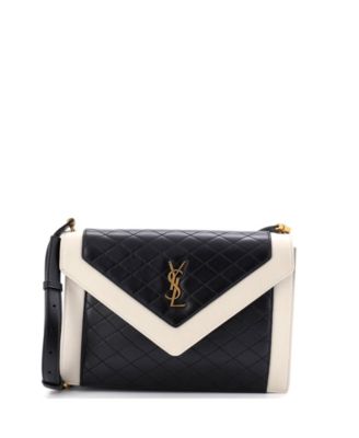 Б/у сумка Saint Laurent Gaby Envelope из стеганой кожи