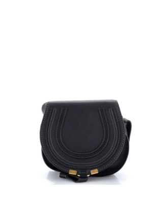 Pre-Owned Chloe Mini Marcie Crossbody Bag Leather