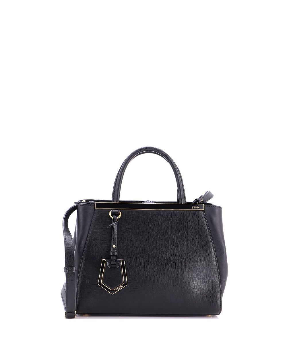 Сумка Fendi Petite 2Jours кожаная, б/у