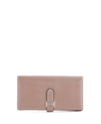 Кошелек Pre-Owned HERMÉS Long Bearn Epsom