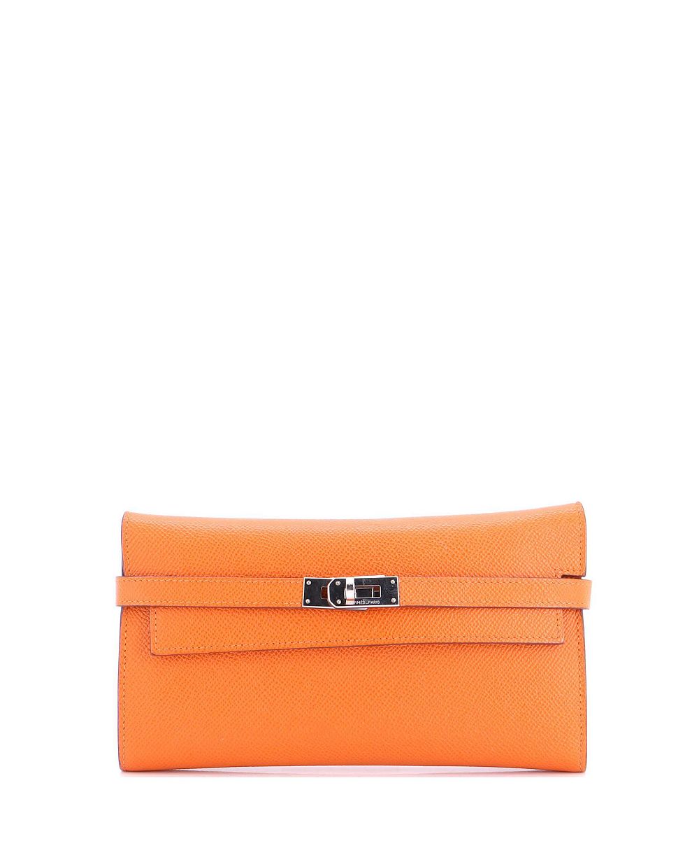 Pre-Owned HERMÉS Long Kelly Wallet Epsom